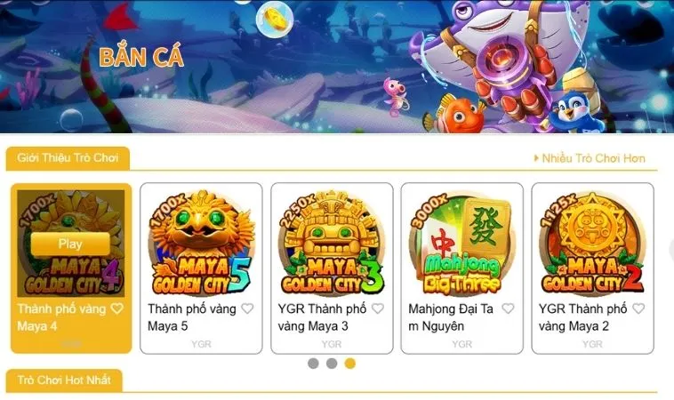 Sảnh Bắn Cá 8KBet thiết kế giao diện đẹp, chuyên nghiệp