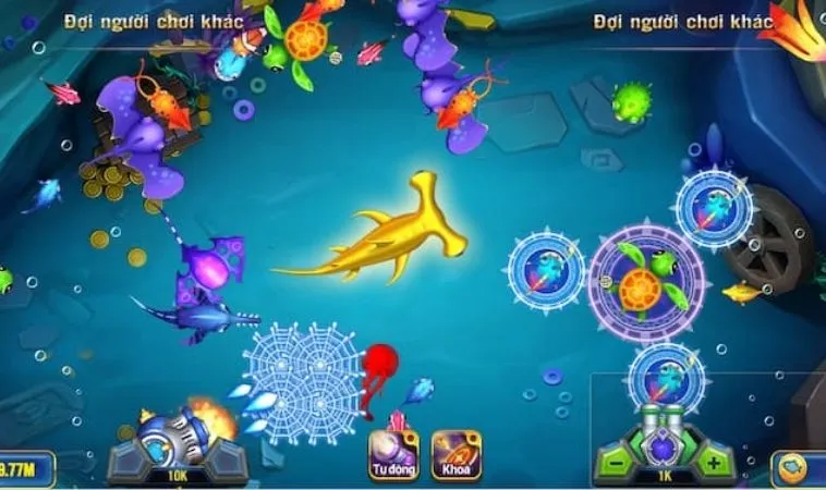 Giao diện chơi Vua Bắn Cá tại 8KBet